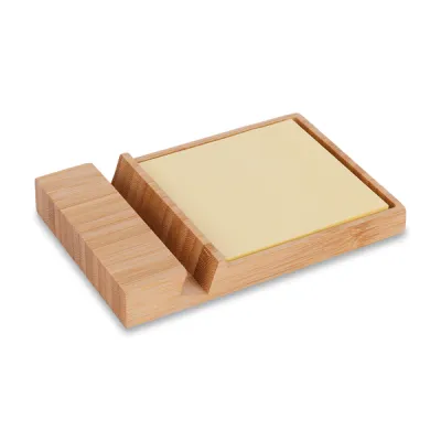 fotografia Bambusowy stojak na telefon Edgar, beżowy