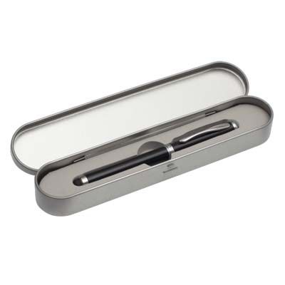 fotografia Długopis ze wskaźnikiem laserowym Supreme – 4 w 1, czarny