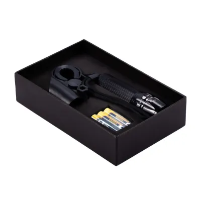 fotografia Latarka rowerowa Wheels Alight, czarny