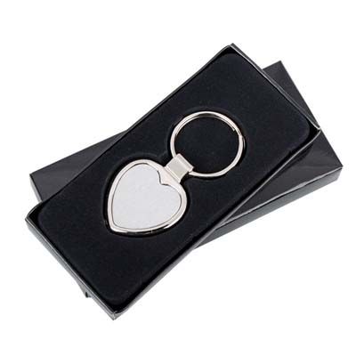 fotografia Metalowy brelok Stout Heart, srebrny