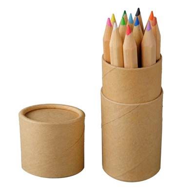 fotografia Zestaw 12 kredek w tubie, ecru