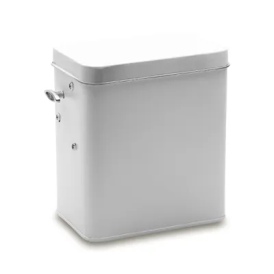 fotografia Pozytywka w metalowym pudełku Melody, biały