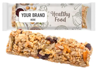 fotografia Chrupiący Baton Energetyczny