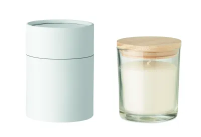 fotografia Świeca o zapachu wanilii