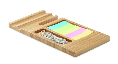 fotografia Bambusowy stojak na telefon