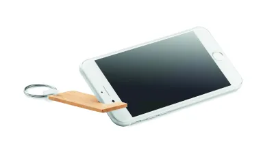 fotografia Bambusowy brelok z podstawką