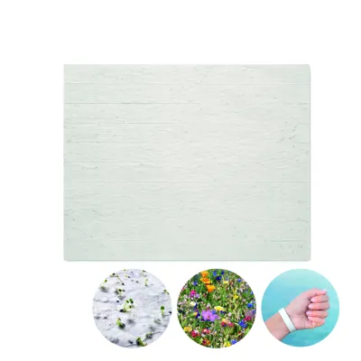 fotografia Opaska z papieru z nasionami