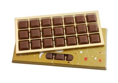 fotografia CZEKOLADA W KOSTKACH