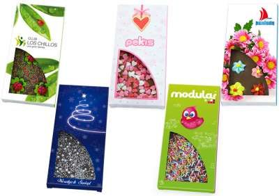 fotografia CZEKOLADY DEKOROWANE