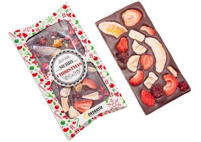 fotografia CZEKOLADA Z OWOCAMI 90g