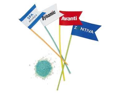 fotografia ORANŻADKA W PROSZKU W SŁOMCE