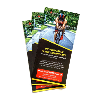 fotografia Ulotki SKŁADANE 