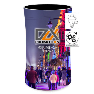 fotografia Trybunka konferencyjna LED owalna 