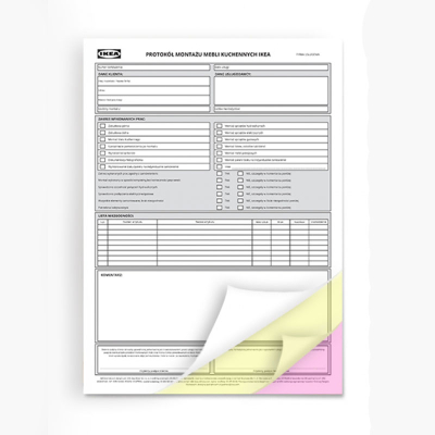 fotografia DRUKI SAMOKOPIUJĄCE 