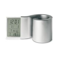 fotografia Spiralny piórnik z zegarem LCD Spirulina