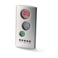 fotografia Stacja pogodowa z zegarem Physic