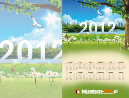 fotografia Kalendarze plakatowe