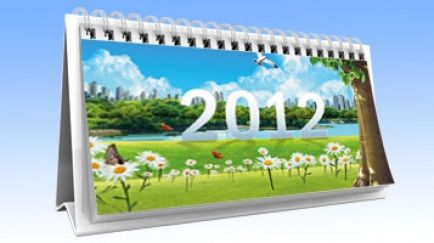 fotografia Kalendarze biurkowe wieloplanszowe