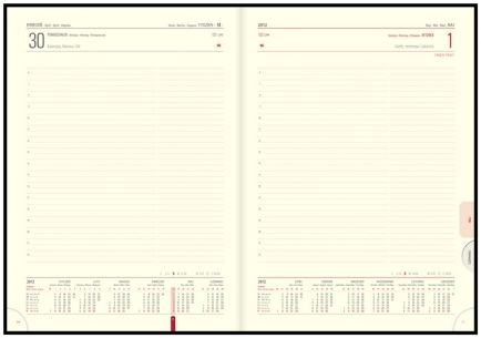 fotografia Kalendarz książkowy A4 MAX wykonany z ekoskóry