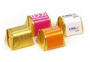 fotografia Złote praliny