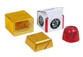 fotografia Czekoladki Sześcian