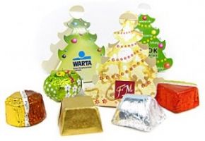 fotografia Czekoladki Choinka