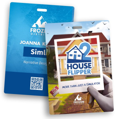 fotografia Identyfikatory plastikowe PCV nadruk bezpośredni UV 