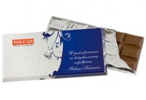 fotografia Czekolada 100g w pudełku 