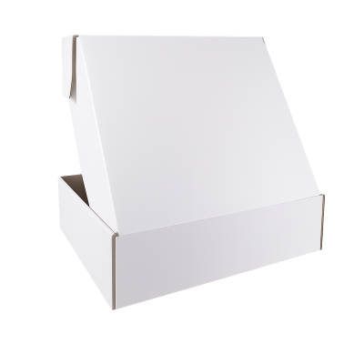 fotografia Pudełka wysylkowe biale bez nadruku
