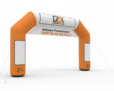 fotografia Bramy reklamowe - pneumatyczne 