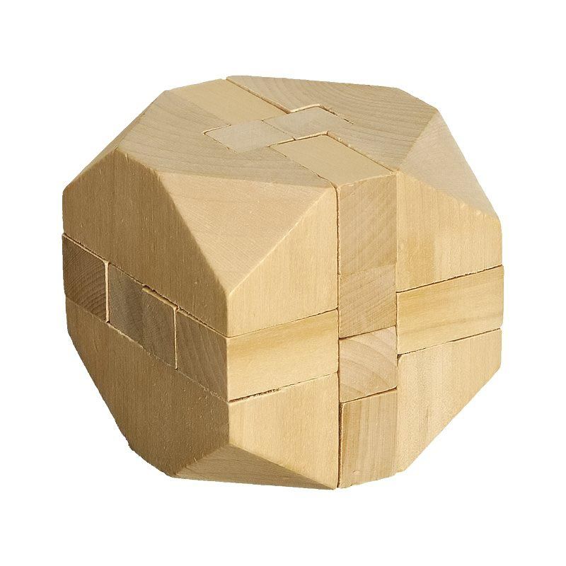 fotografia Układanka logiczna Cube, brązowy