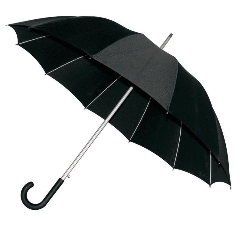fotografia Elegancki parasol Basel, czarny