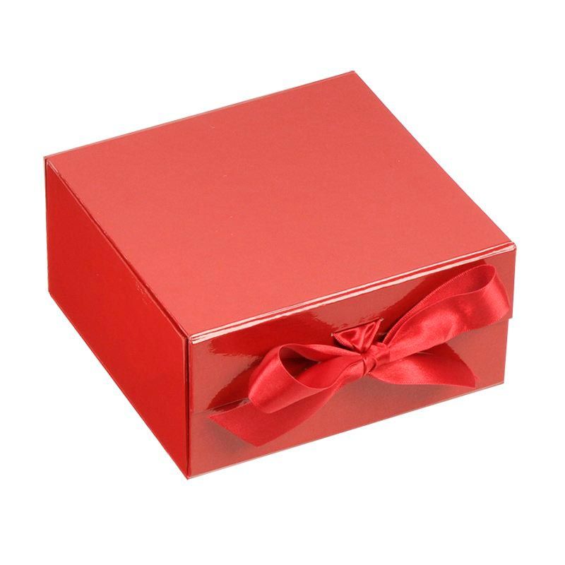fotografia1 Składane pudełko na prezenty, czerwony