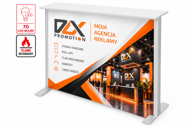 Trybunka reklamowa LED Backlight