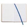 Notatnik 90x140/80k kratka Lisboa Mini, niebieski/beżowy