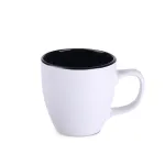 Kubek Americano Small Pure biało/czarny