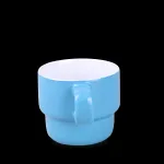 Kubek Astrid jasnoniebieski/biały