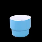 Kubek Astrid jasnoniebieski/biały