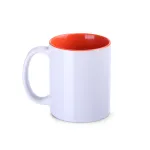 Tomek Art Solid biało/pomarańczowy