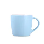 Kubek Handy Velvet baby blue/biały