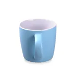 Kubek Handy Velvet baby blue/biały