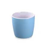 Kubek Handy Velvet baby blue/biały