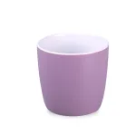 Kubek Handy Velvet lavender/biały