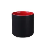 Kubek Modern Supreme czarno/czerwony