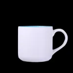 Kubek Diego Pure biały/jasnoniebieski