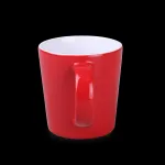 Kubek Berg czerwony/biały