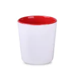 Kubek Berg Duo biały/czerwony