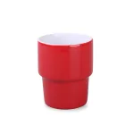 Kubek Freddo czerwony/biały
