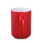 Kubek Nevada czerwony/biały