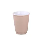 Kubek Optimo sahara sand/biały